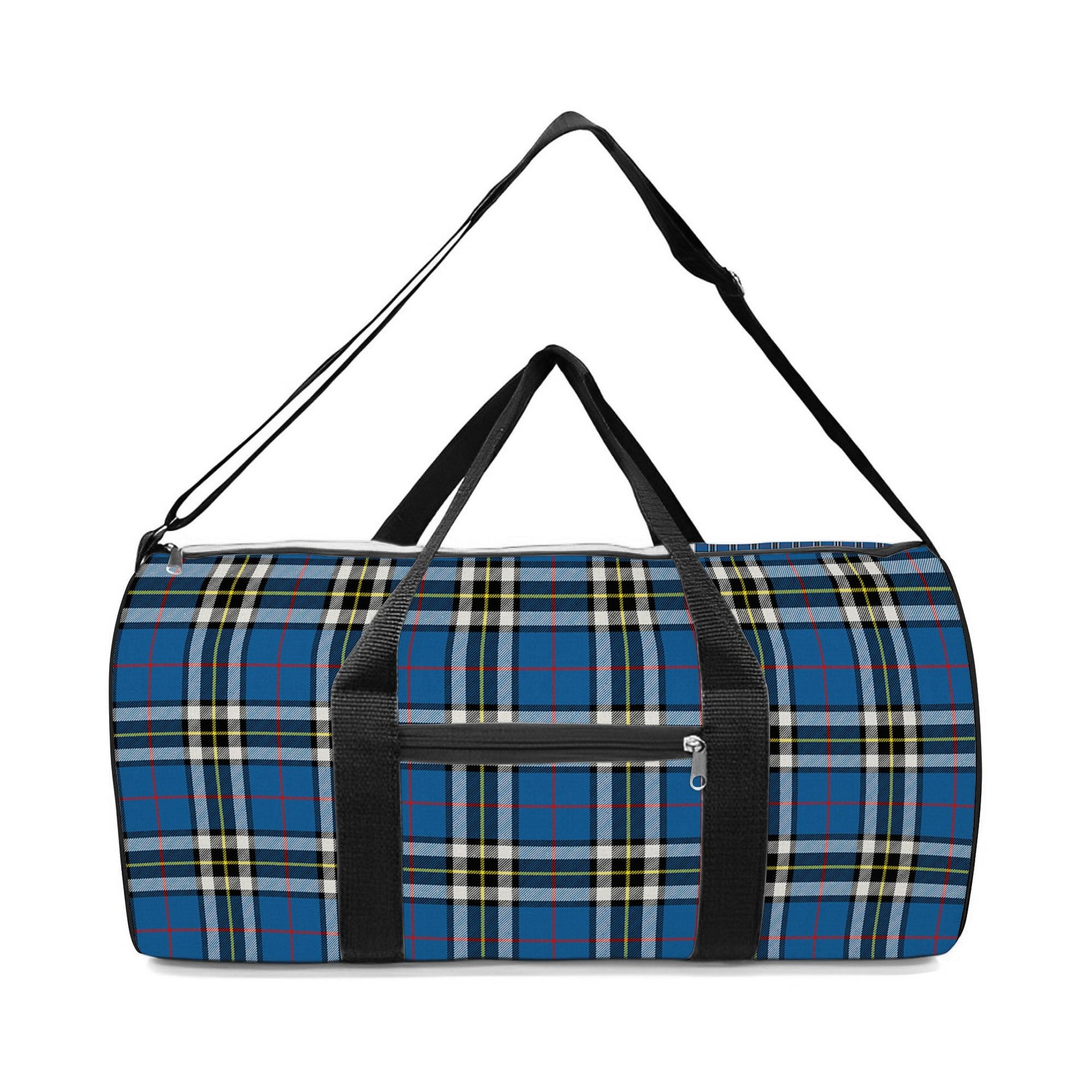 ScotsTee Shop Scottish Thompson Society Dress Blue Modern Crest Tartan Travel Bags