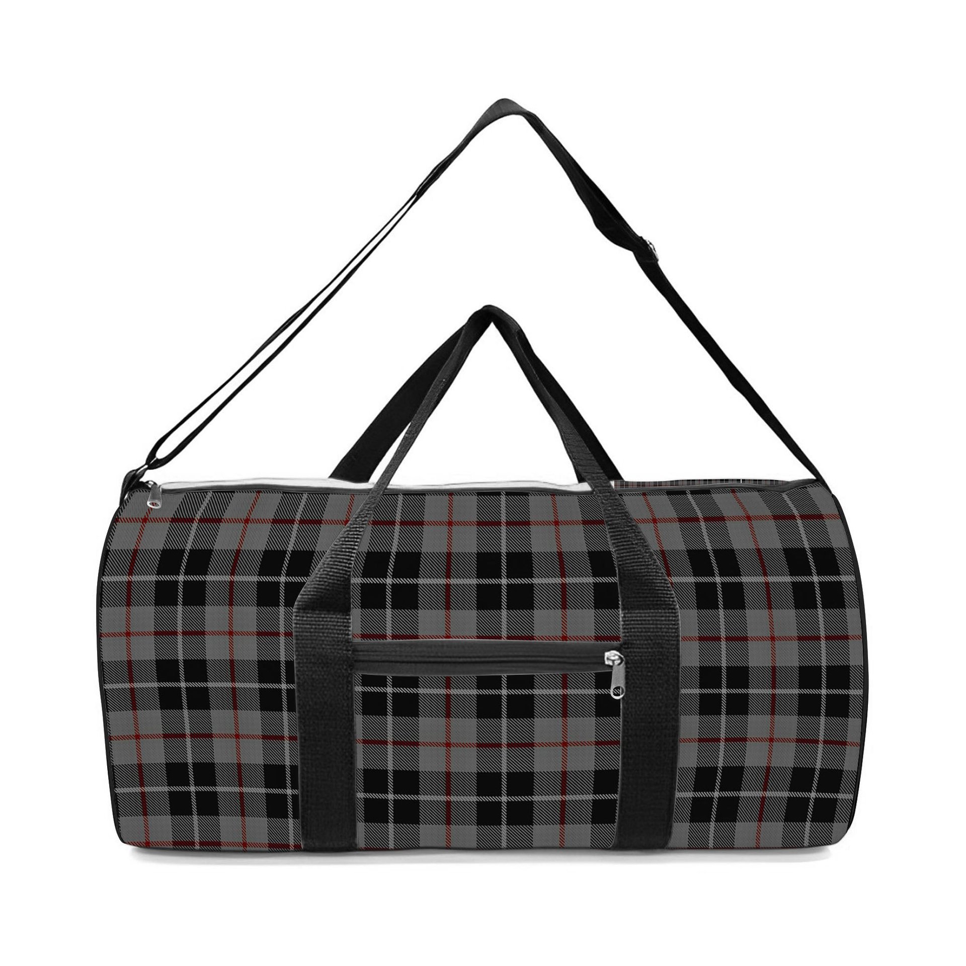 ScotsTee Shop Scottish Thompson Society Grey Crest Tartan Travel Bags