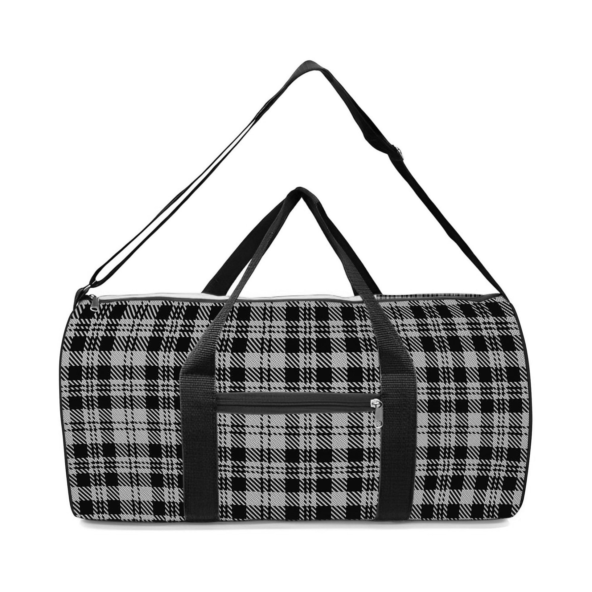 ScotsTee Shop Scottish Scott B&W 1850 Crest Tartan Travel Bags