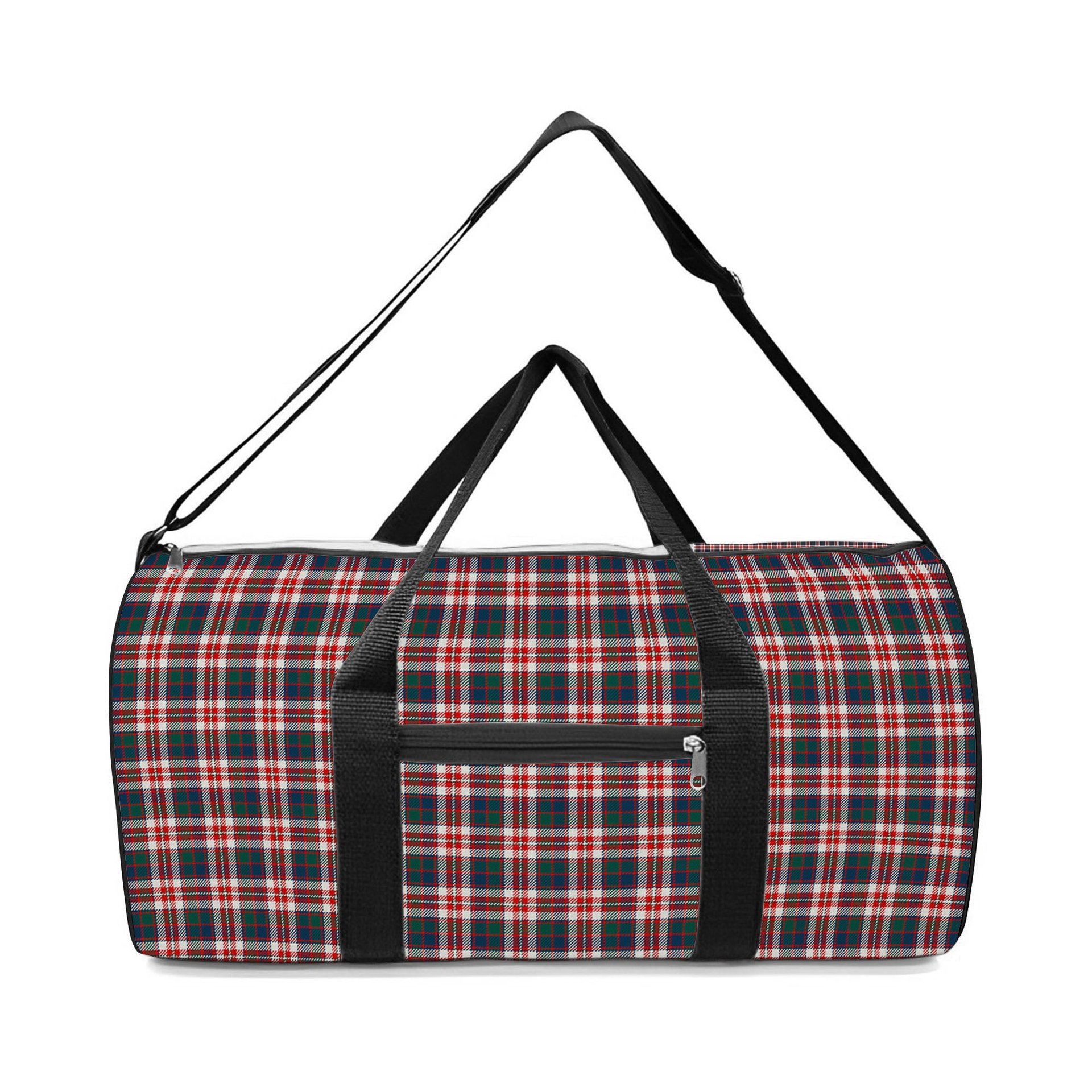 ScotsTee Shop Scottish Robertson Dress #2 Modern Crest Tartan Travel Bags