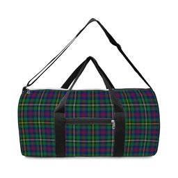 ScotsTee Shop Scottish Wood Modern Crest Tartan Travel Bags