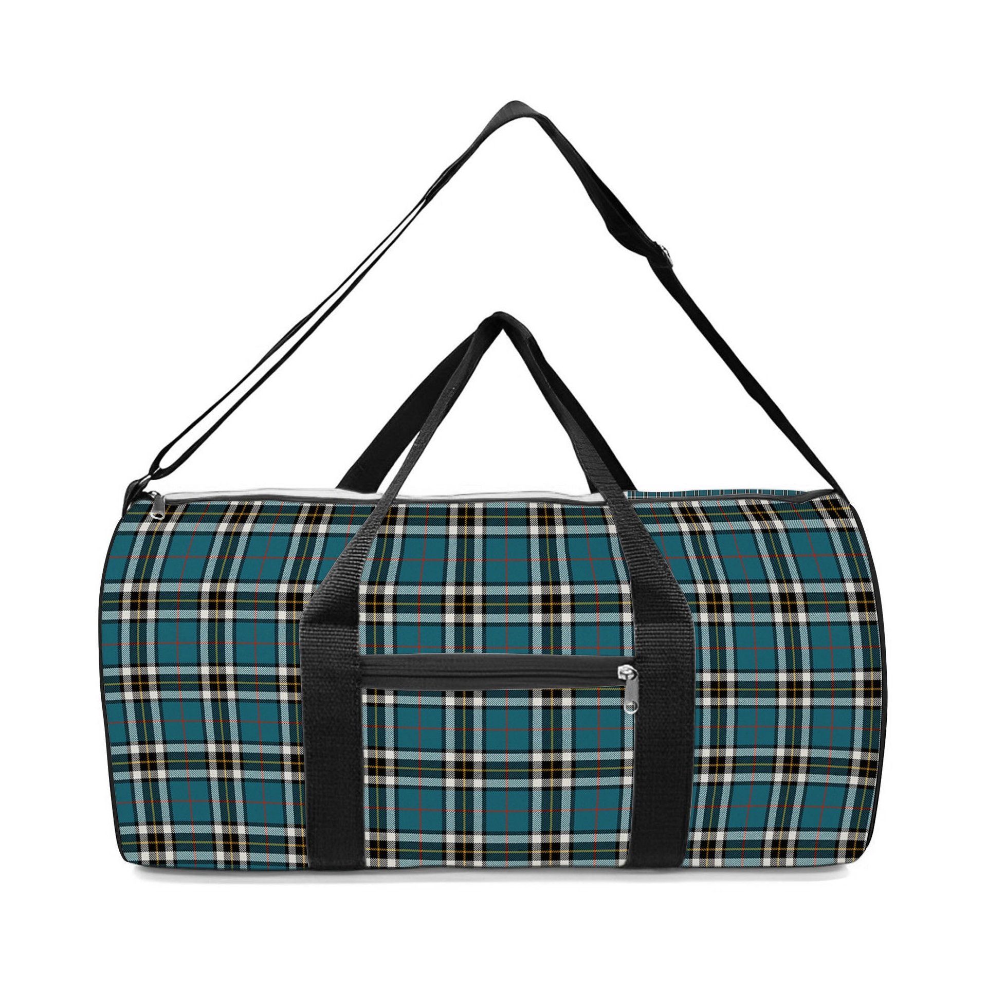 ScotsTee Shop Scottish Thomson Blue Ancient Clan Crest Tartan Travel Bags