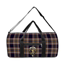 ScotsTee Shop Scottish Stewart Navy Crest Tartan Travel Bags