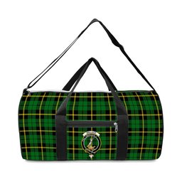 ScotsTee Shop Scottish Wallace Hunting - Green Crest Tartan Travel Bags