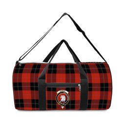 ScotsTee Shop Scottish Ramsay of Dalhousie (Ramsay Red) Ancient Crest Tartan Travel Bags