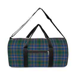 ScotsTee Shop Scottish Strange of Balkaskie Modern Crest Tartan Travel Bags