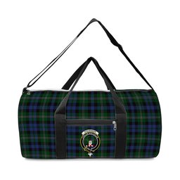 ScotsTee Shop Scottish Stevenson Hunting Crest Tartan Travel Bags