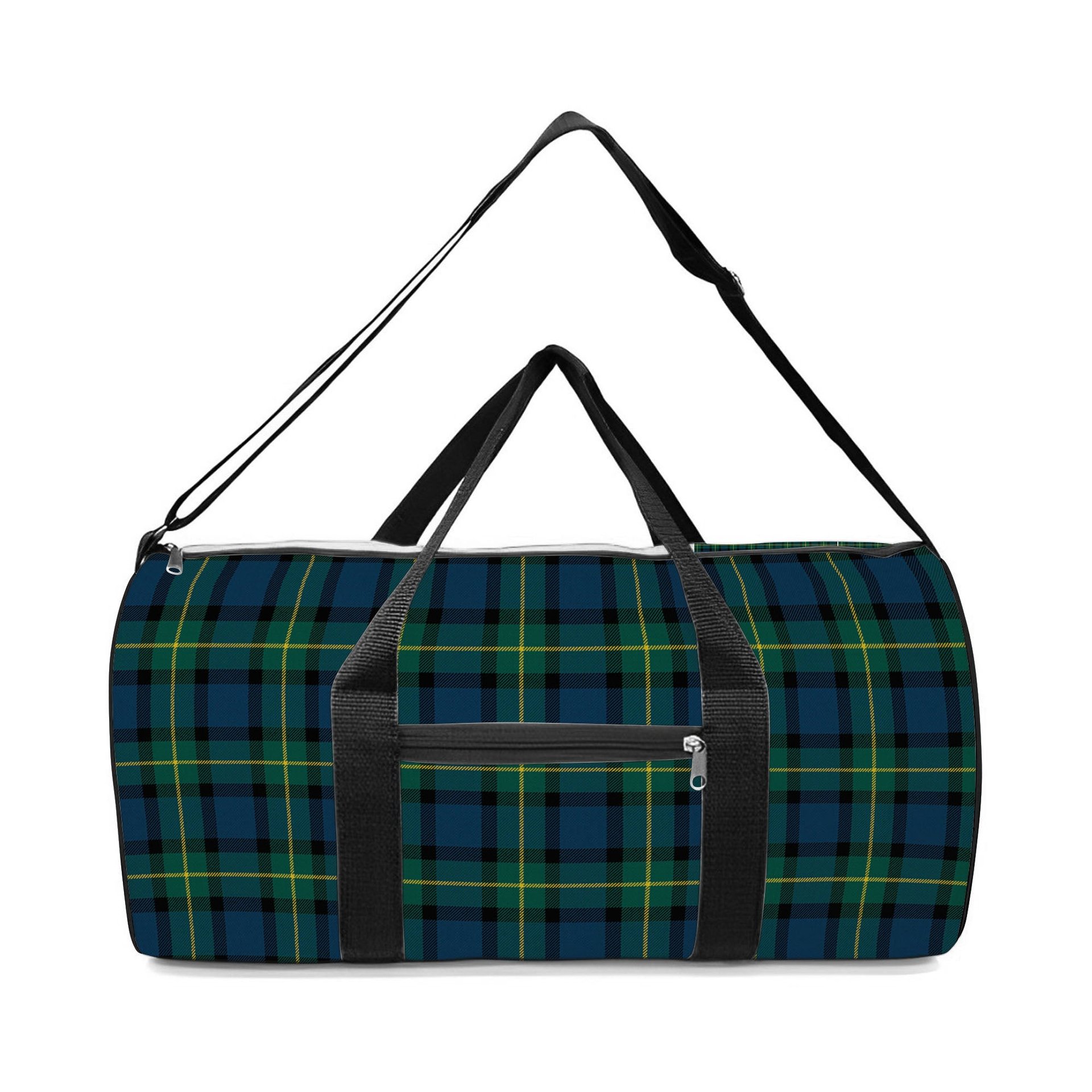 ScotsTee Shop Scottish Sinclair of Ulster Modern Crest Tartan Travel Bags