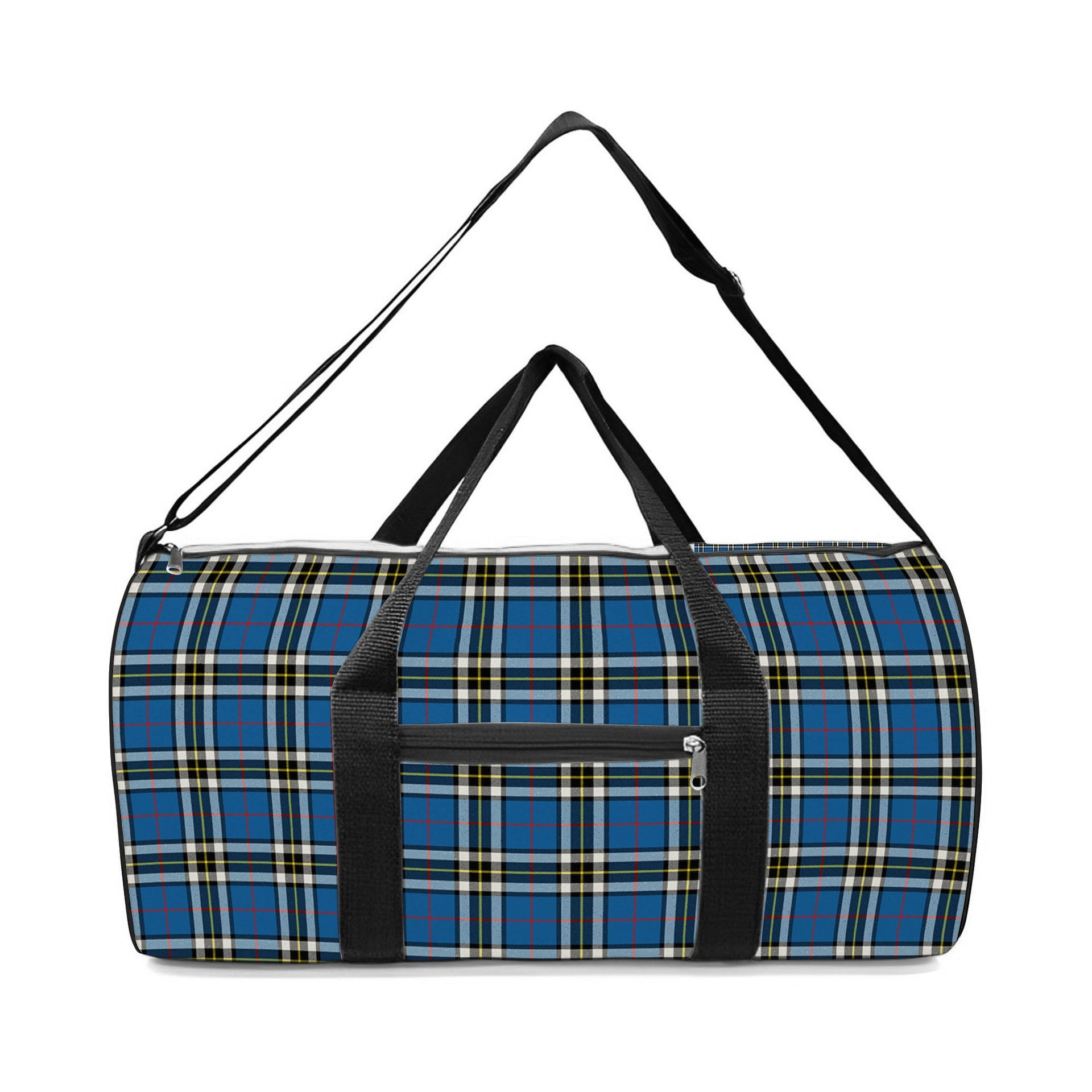 ScotsTee Shop Scottish Thomson Blue Modern Clan Crest Tartan Travel Bags