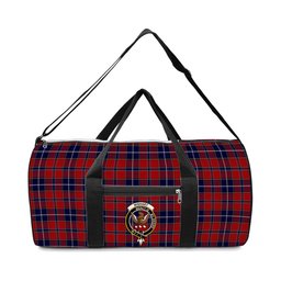 ScotsTee Shop Scottish Wishart Dress Crest Tartan Travel Bags