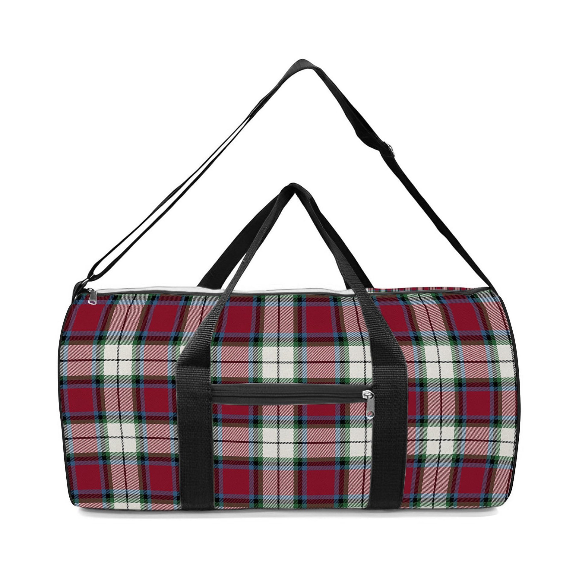 ScotsTee Shop Scottish Rose Dress Modern Crest Tartan Travel Bags