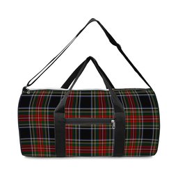 ScotsTee Shop Scottish Stewart Black Crest Tartan Travel Bags