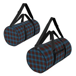 ScotsTee Shop Scottish Stewart Royal Blue Crest Tartan Travel Bags