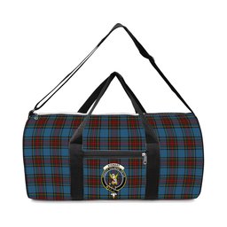 ScotsTee Shop Scottish Stewart Royal Blue Crest Tartan Travel Bags