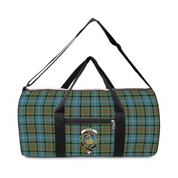 ScotsTee Shop Scottish Pasley District Crest Tartan Travel Bags