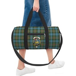 ScotsTee Shop Scottish Pasley District Crest Tartan Travel Bags