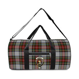 ScotsTee Shop Scottish Stewart Dress Crest Tartan Travel Bags