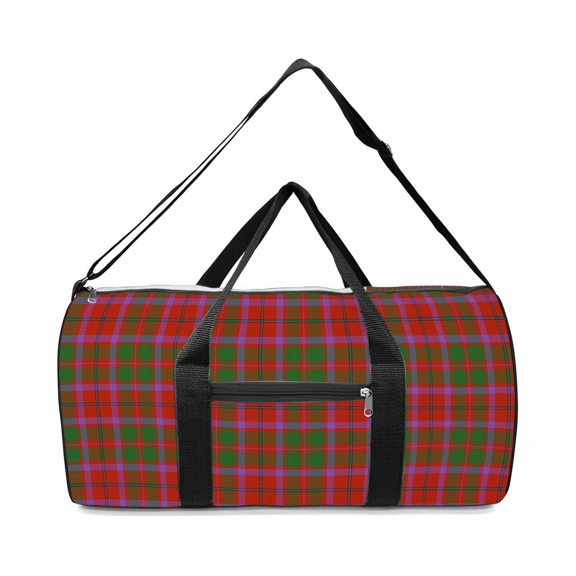 ScotsTee Shop Scottish Shaw of Tordarroch Ancient Crest Tartan Travel Bags