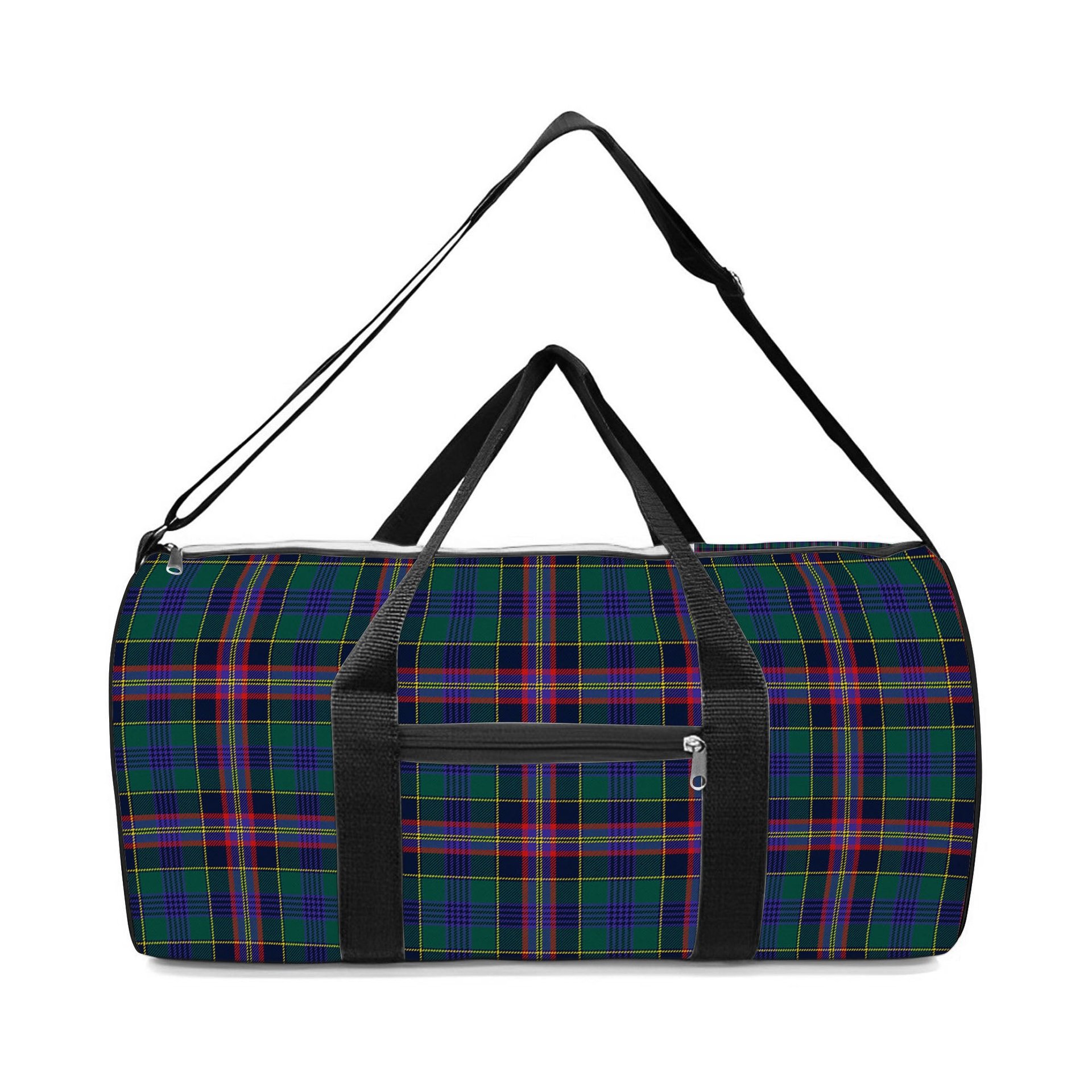 ScotsTee Shop Scottish Pitcairn Hunting Modern Crest Tartan Travel Bags