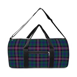 ScotsTee Shop Scottish Pitcairn Hunting Modern Crest Tartan Travel Bags