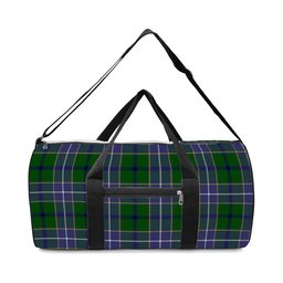 ScotsTee Shop Scottish Wishart Hunting Modern Crest Tartan Travel Bags