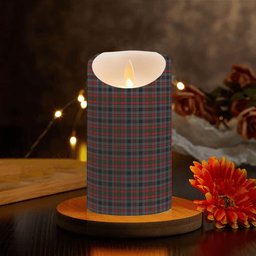 ScotsTee Shop Scottish Borthwick Hunting Crest Tartan Flameless Candles
