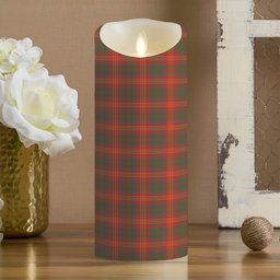 ScotsTee Shop Scottish Burns (Burns 1930) Ancient Crest Tartan Flameless Candles