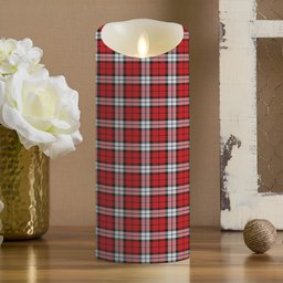 ScotsTee Shop Scottish Brodie Dress Modern Crest Tartan Flameless Candles