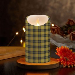 ScotsTee Shop Scottish Barclay Dress Crest Tartan Flameless Candles