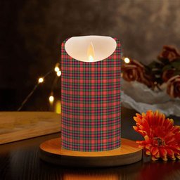 ScotsTee Shop Scottish Christie SC Crest Tartan Flameless Candles