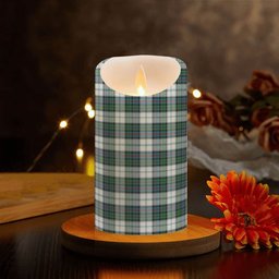 ScotsTee Shop Scottish Campbell of Cawdor Dress Ancient Crest Tartan Flameless Candles