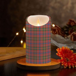 ScotsTee Shop Scottish Donald of Glenaladale Ancient Crest Tartan Flameless Candles