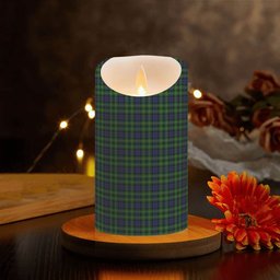 ScotsTee Shop Scottish Campbell of Breadalbane Crest Tartan Flameless Candles