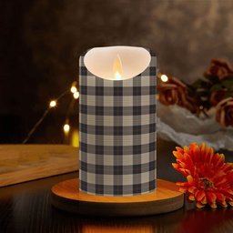 ScotsTee Shop Scottish Dunlop Hunting Ancient Crest Tartan Flameless Candles