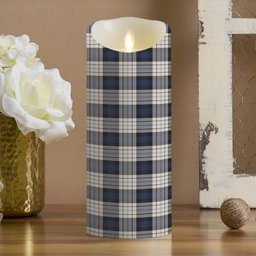ScotsTee Shop Scottish Fergusson Dress Crest Tartan Flameless Candles