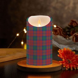 ScotsTee Shop Scottish Fotheringham Crest Tartan Flameless Candles