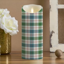 ScotsTee Shop Scottish Guthrie Dress Ancient Crest Tartan Flameless Candles