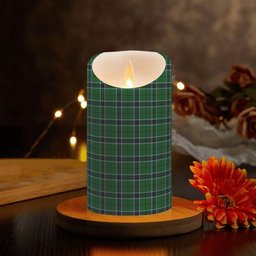 ScotsTee Shop Scottish Innes Hunting Crest Tartan Flameless Candles