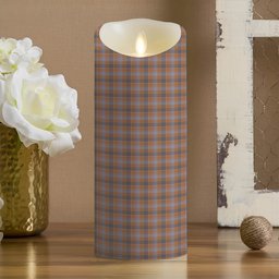 ScotsTee Shop Scottish Jardine of Castlemilk Ancient Crest Tartan Flameless Candles