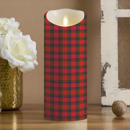 ScotsTee Shop Scottish MacNeacail of Scorrybreac Crest Tartan Flameless Candles