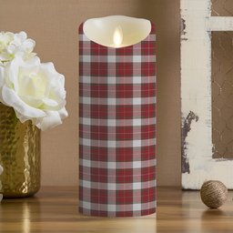 ScotsTee Shop Scottish McFie Dress Ancient Crest Tartan Flameless Candles
