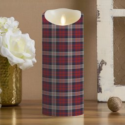 ScotsTee Shop Scottish McDonald Dress Irish Crest Tartan Flameless Candles