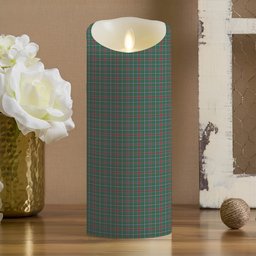 ScotsTee Shop Scottish Spens Fragment Modern Clan Crest Tartan Flameless Candles