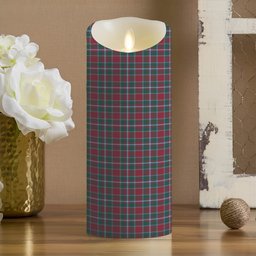 ScotsTee Shop Scottish Spens Modern Clan Crest Tartan Flameless Candles