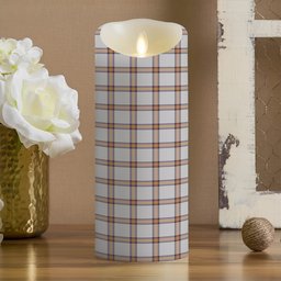 ScotsTee Shop Scottish Young Christina Modern Crest Tartan Flameless Candles