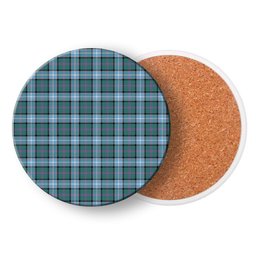 ScotsTee Shop Scottish Alexander of Menstry Hunting Ancient Tartan Drinks Coasters – Wood, Rubber, Ceramic