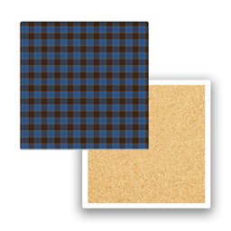 ScotsTee Shop Scottish Anderson Coulson Bonner 2 Tartan Drinks Coasters – Wood, Rubber, Ceramic