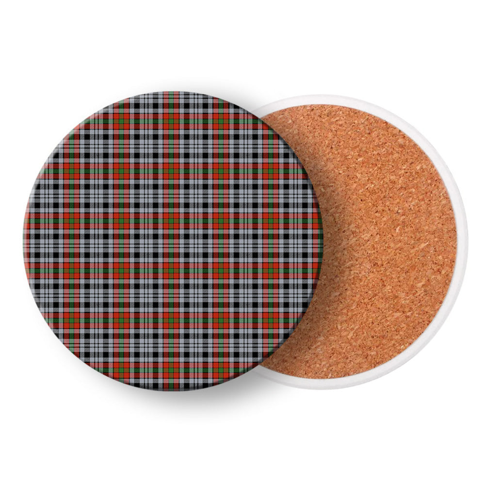 ScotsTee Shop Scottish Borthwick Dress Ancient Tartan Drinks Coasters – Wood, Rubber, Ceramic
