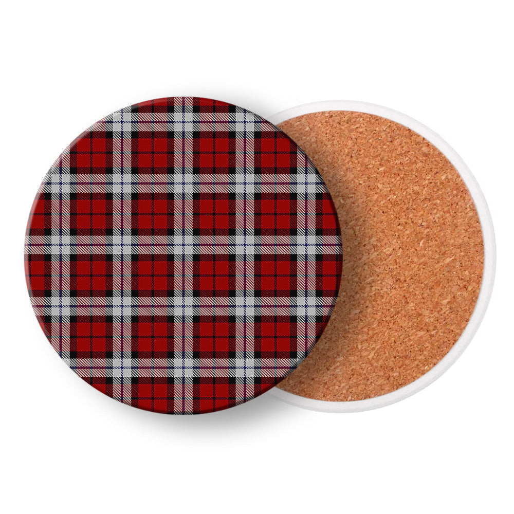 ScotsTee Shop Scottish Brodie Dress Tartan Drinks Coasters – Wood, Rubber, Ceramic