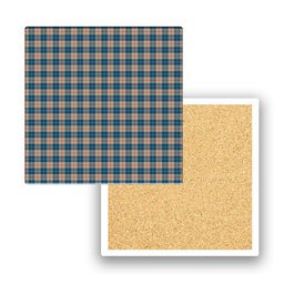 ScotsTee Shop Scottish Barclay Hunting #2 Modern Clan Tartan Drinks Coasters – Wood, Rubber, Ceramic